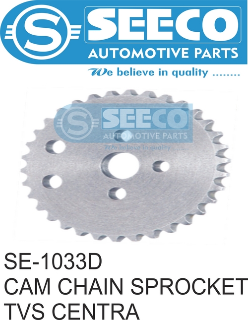 CAM CHAIN SPROCKET - Steel, 350-900 Grams, Polished Finish | Designed for 4-6 Years Working Life, Engineered for Automotive Rubber Components