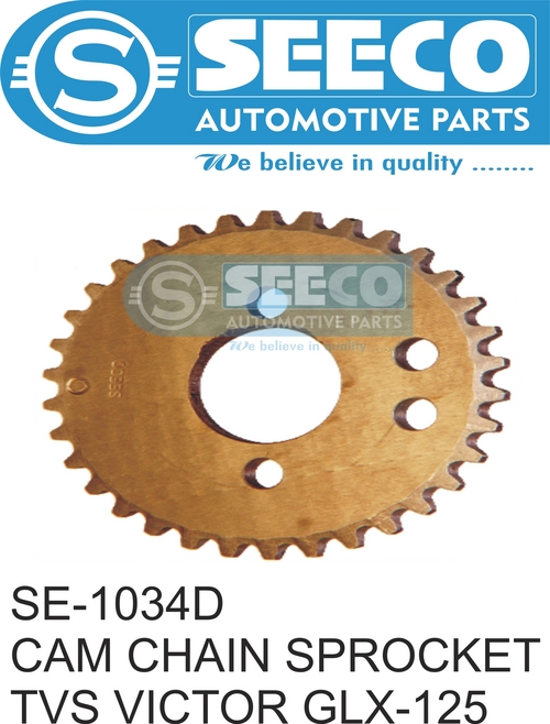 CAM CHAIN SPROCKET - Steel, 350-900 Grams, Polished Finish | Durable 5-6 Years Working Life for Automotive Applications