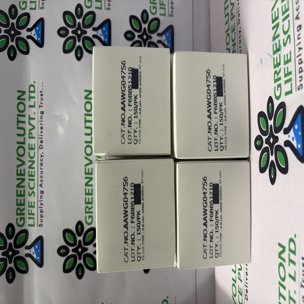 Aawg047s6 Sterile Filter Paper 0.8um Diameter 47mm Millipore