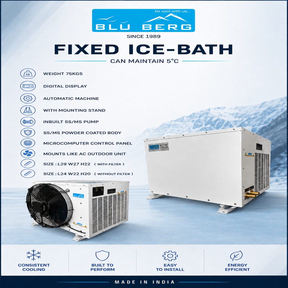 Ice bath tub chiller