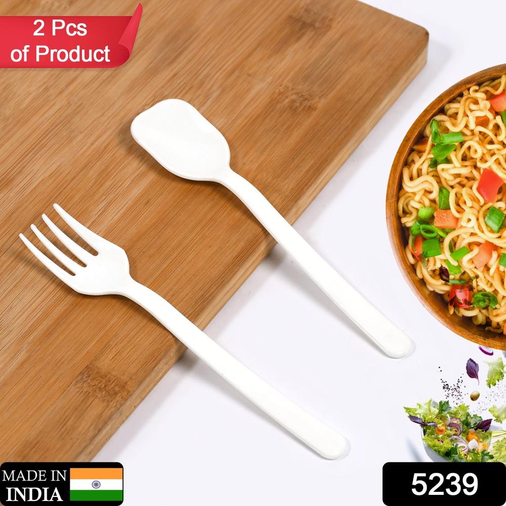 Plastic Forks & Spoon Cutlery-Utensils( Pack Of 2) - Application: As Per Product Requirement