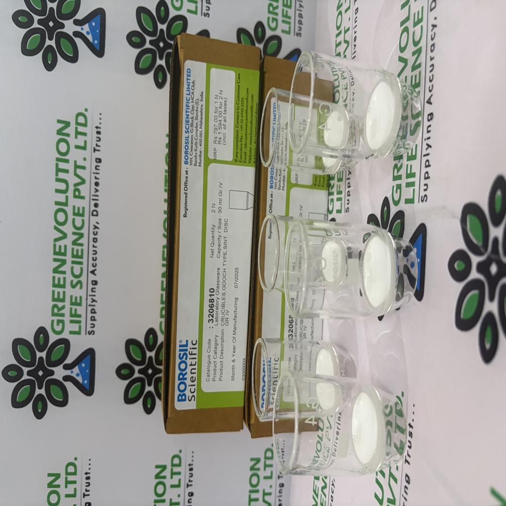 Gooch Crucible 30ML Borosil