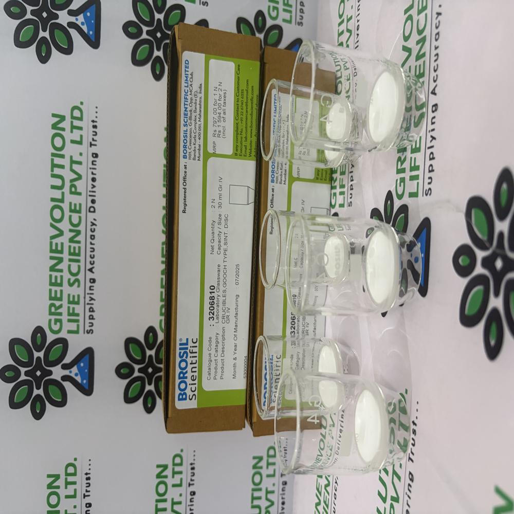 Gooch Crucible 30ML Borosil