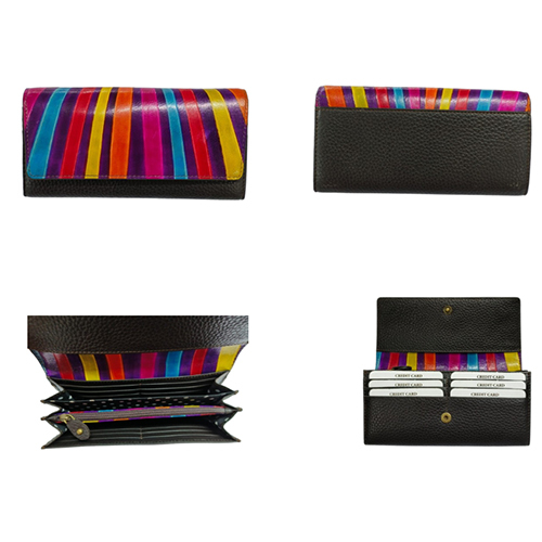 W060 Ladies Flap Wallet