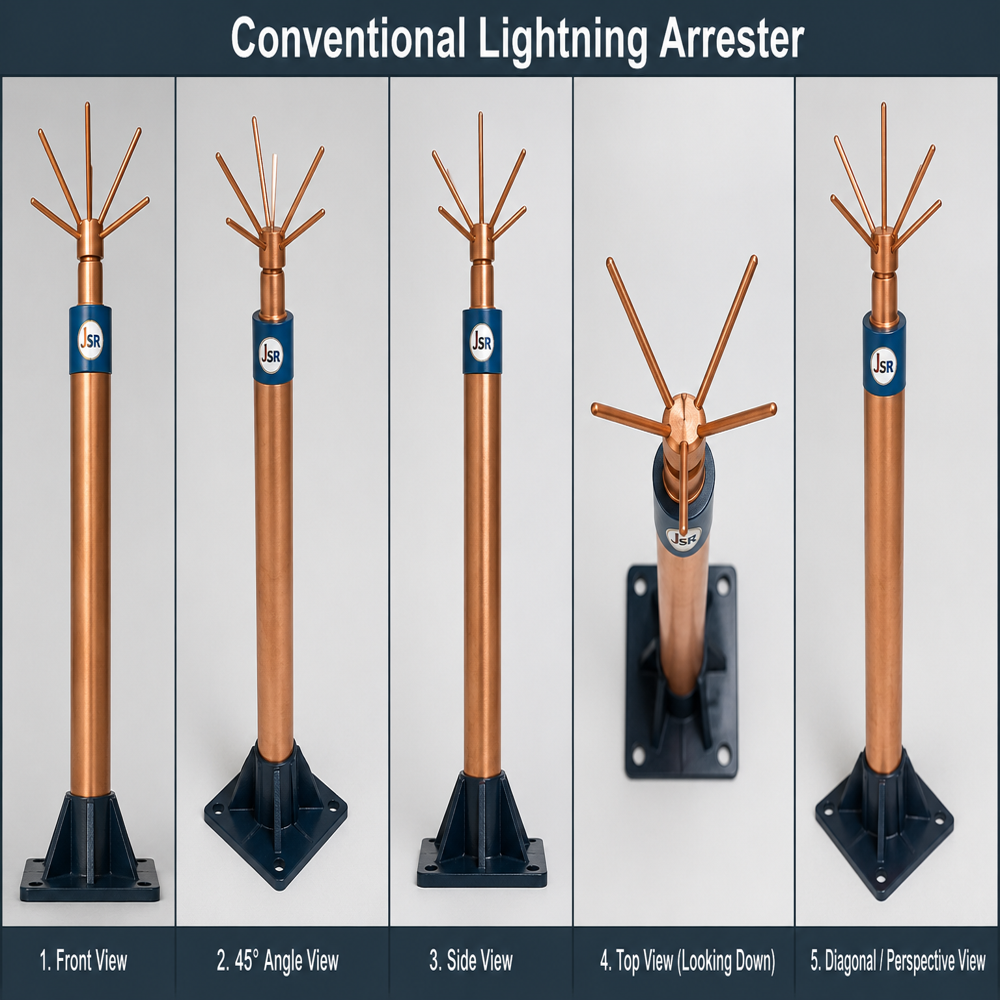 JSR Copper Plated Lightning Arrester