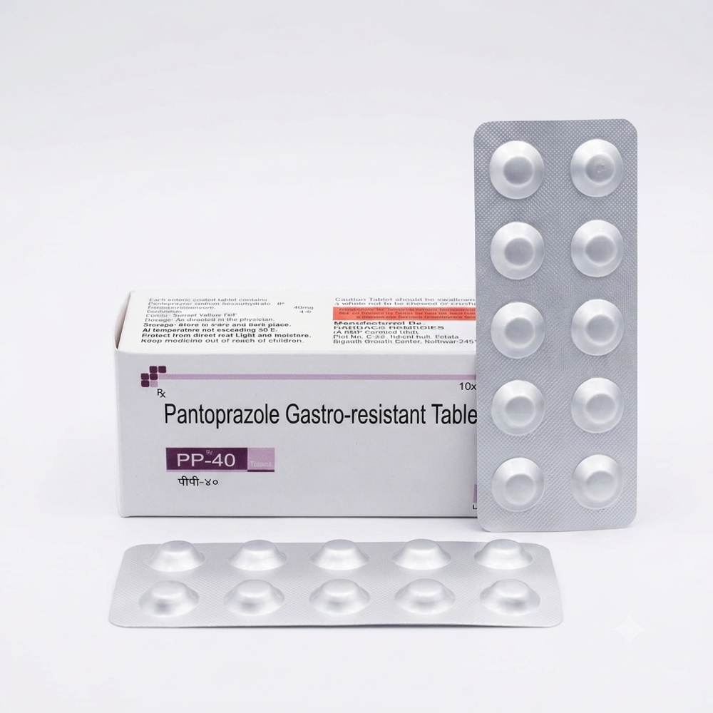 PP-40 Pantoprazole Gastro-resistant Tablets 