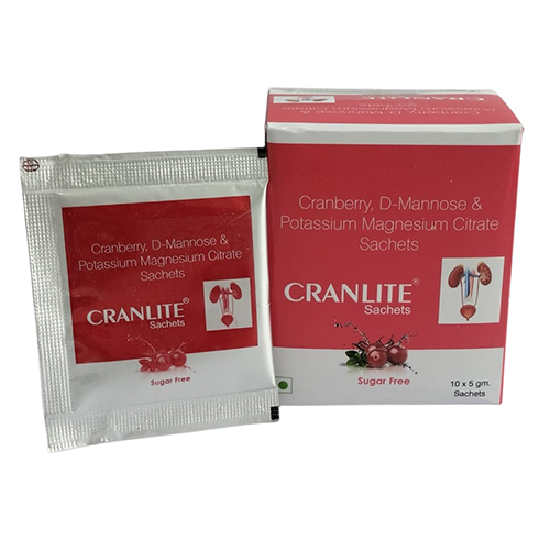 Cranlite Potassium Magnesium Citrate Sachets