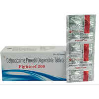 Fightcef 200 Cefpodoxime Proxetil Dispersible Tablets - Life Span: Refer To Packaging For Expiry Date
