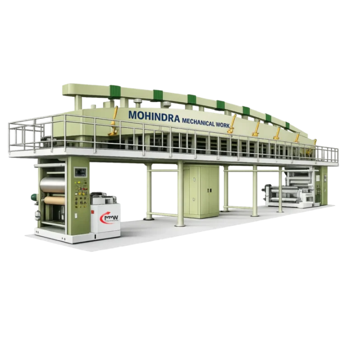 DDP (Diamond Dotted Paper) Paper Coating Machine