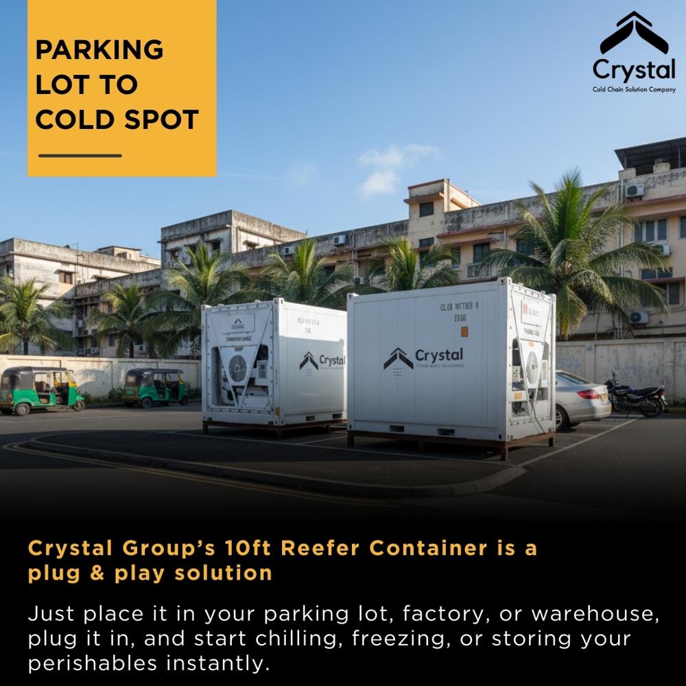 Reefer Container 10ft - Capacity: 12 14 Cubic Meter Ton
