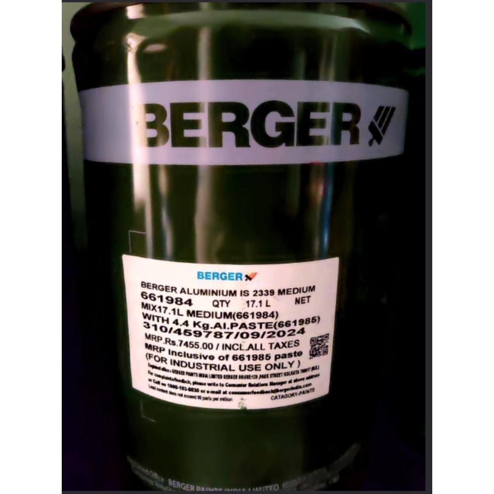 BERGER IS 2339 ALUMINIUM PAINT (UPTO 200 DEG.C)