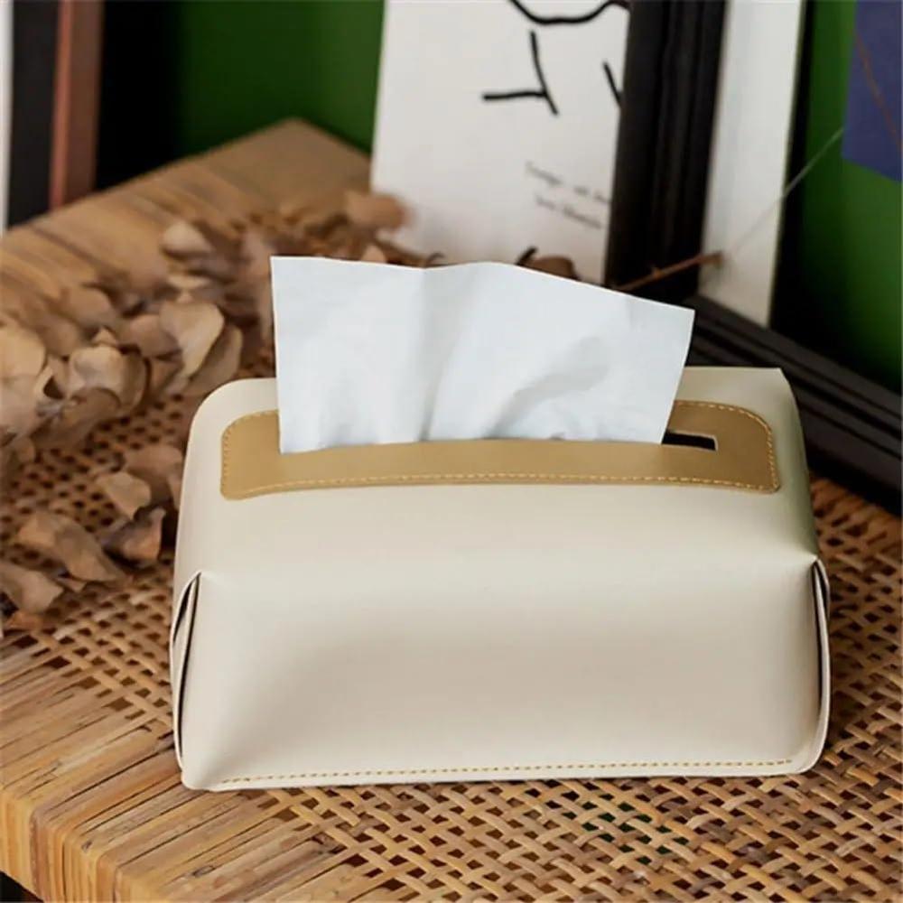 Leather Tissue Box
