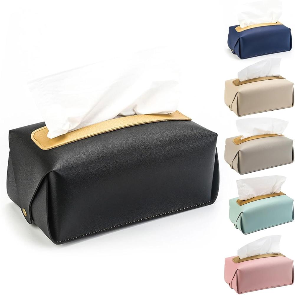 Leather Tissue Box