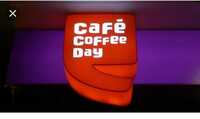 Caf Coffee Day Illuminated Logo Sign Board