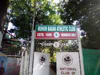 Mohun Bagan Athletic Club Gate Sign Board