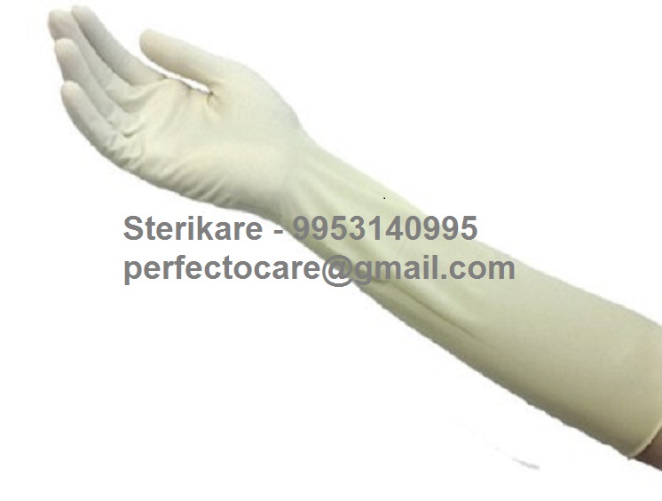 Elbow Length Powder Gloves 
