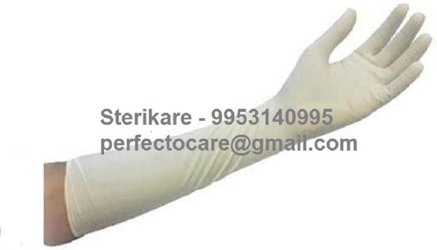 Elbow Length Powder Gloves 