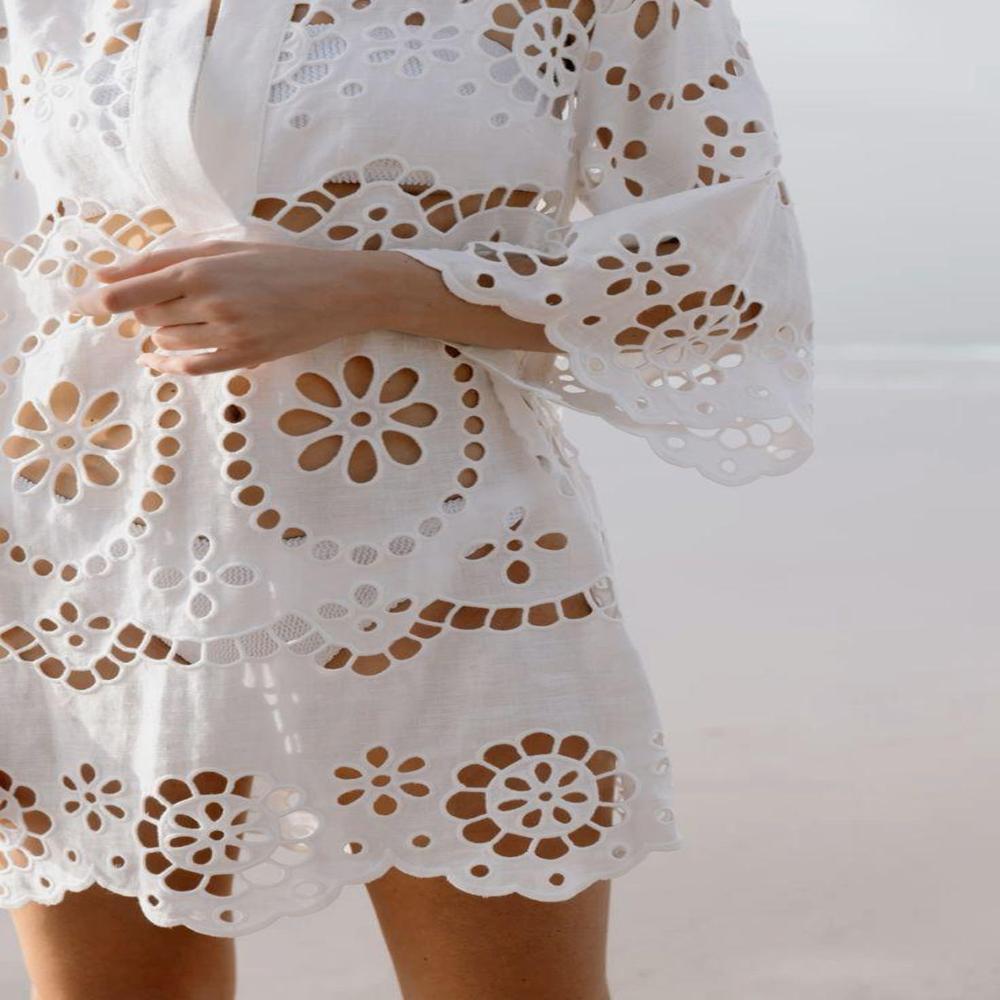 Schiffli Embroidery Work Fabric & Designs - Application: Fashion