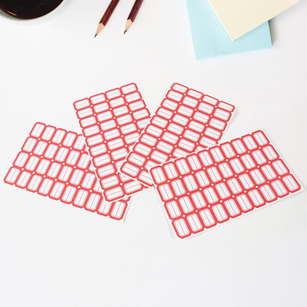 Multipurpose Writable Blank Label Sticker Sheets (1 Sheet) - Application: As Per Product Requirement