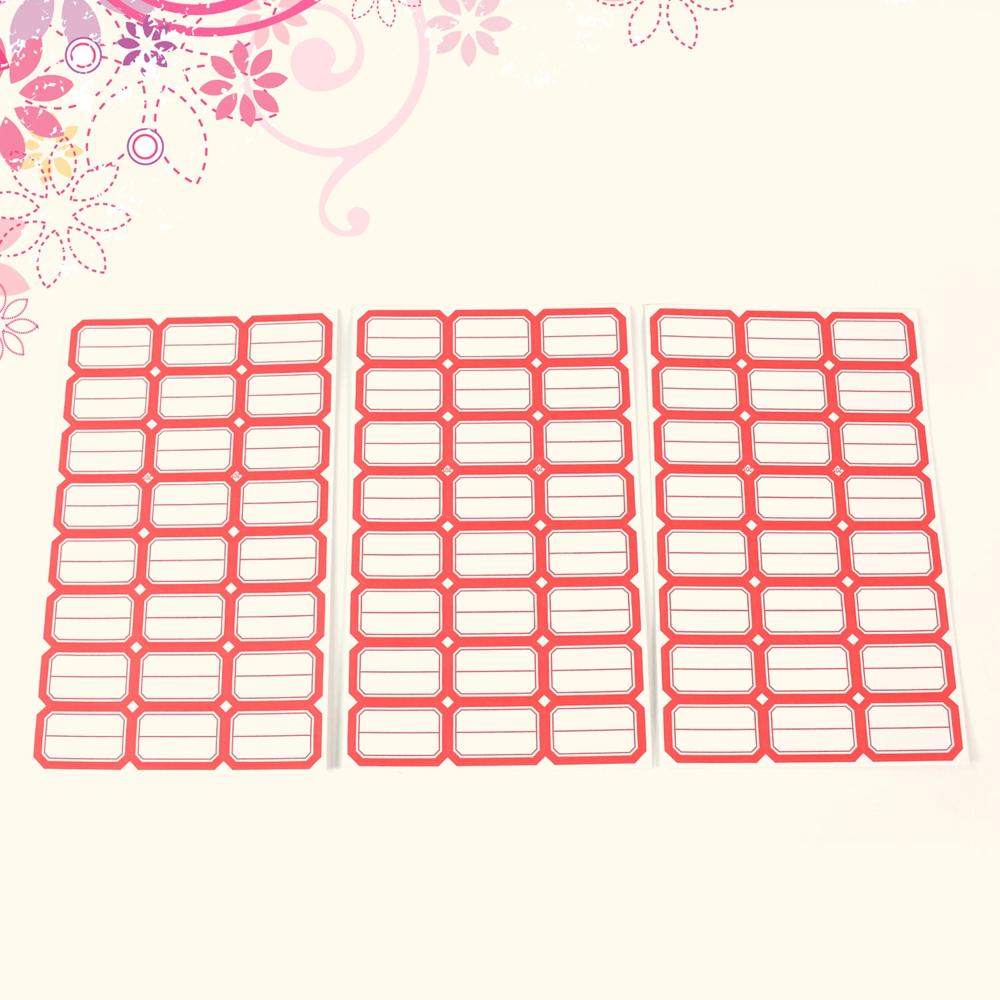 Multipurpose Writable Blank Label Sticker Sheets (1 Sheet) - Application: As Per Product Requirement