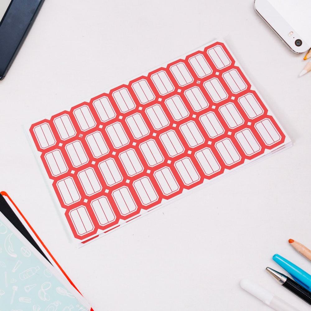 Multipurpose Writable Blank Label Sticker Sheets (1 Sheet) - Application: As Per Product Requirement