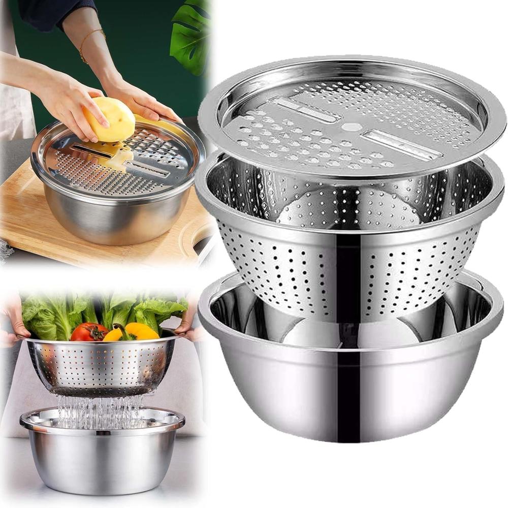 3 IN 1 KITCHEN MULTIPURPOSE STAINLESS