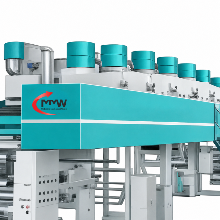 Double Head Paper Coating Machine