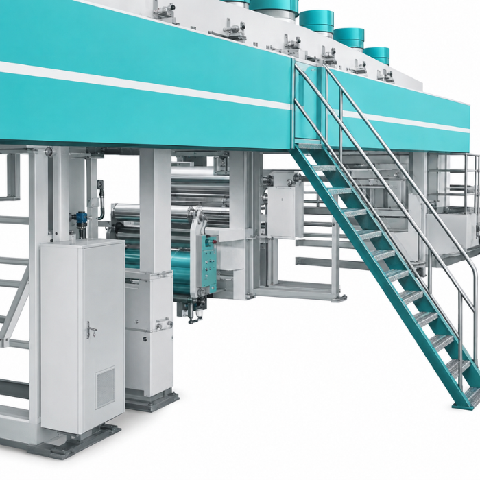 Double Head Paper Coating Machine