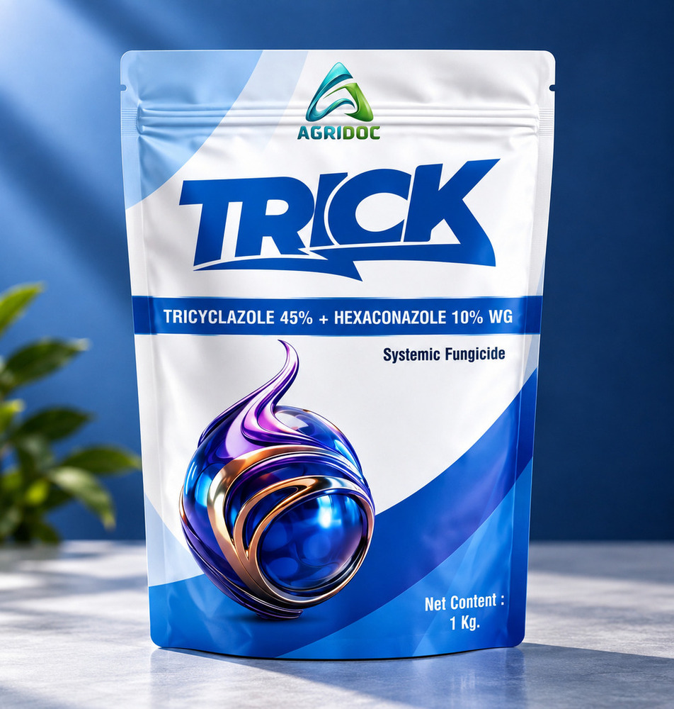 Tricyclazole 45% + Hexaconazole 10% WG Fungicide