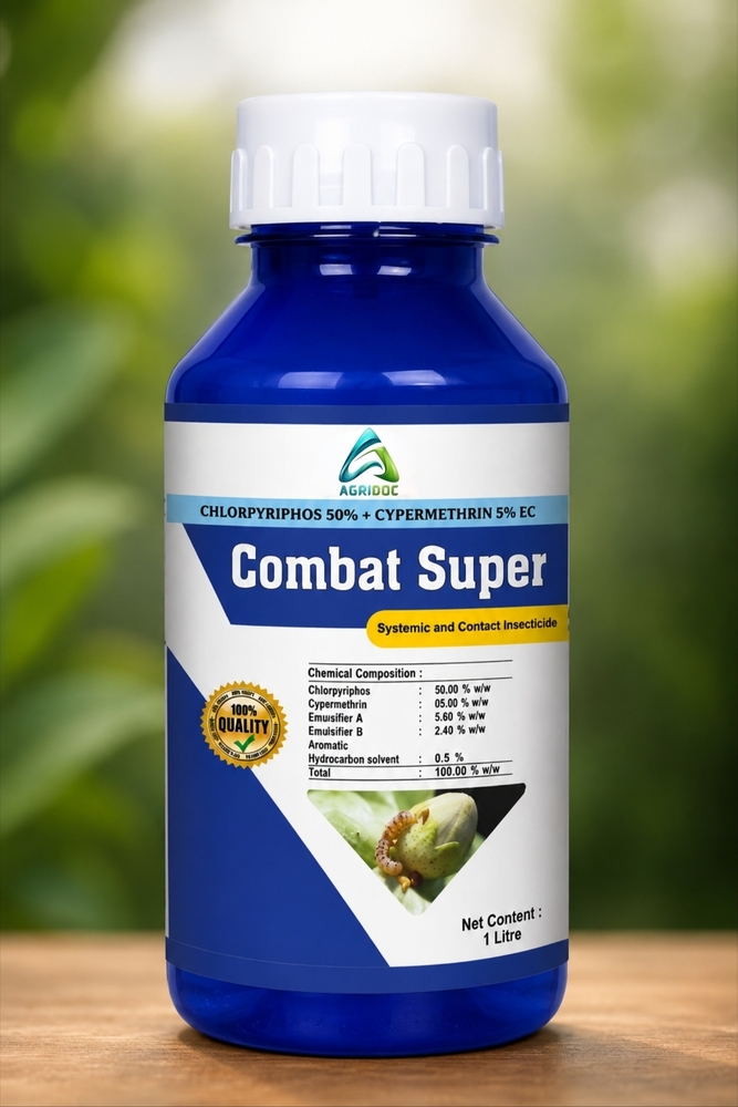 Chlorpyriphos 50% + Cypermethrin 5% EC Insecticide