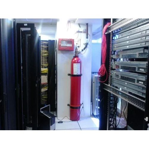 Server Rack Fire Suppression System