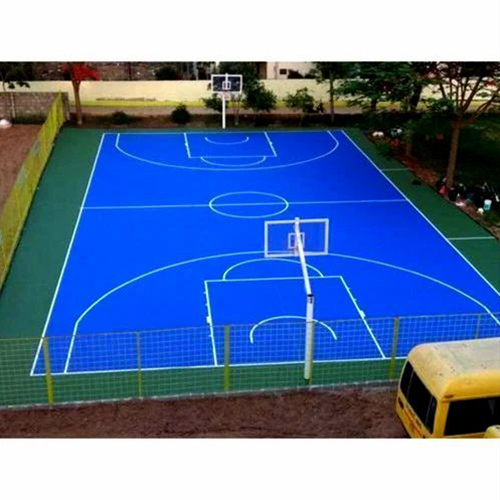 Synthetic Basketball Court Flooring