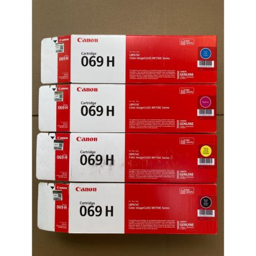 Canon 069 CMYK High Capacity Toner Cartridge