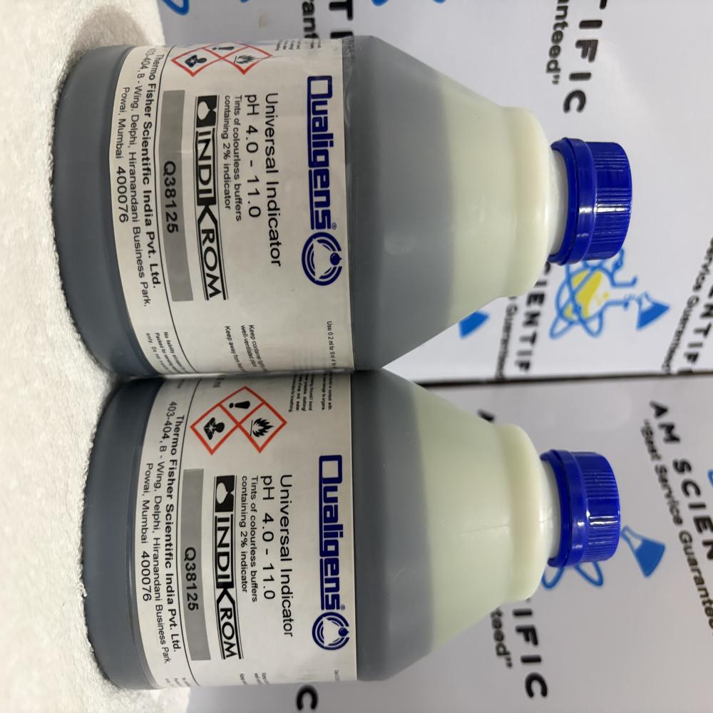 Universal Indicator PH 4-11 500ml Qualigens