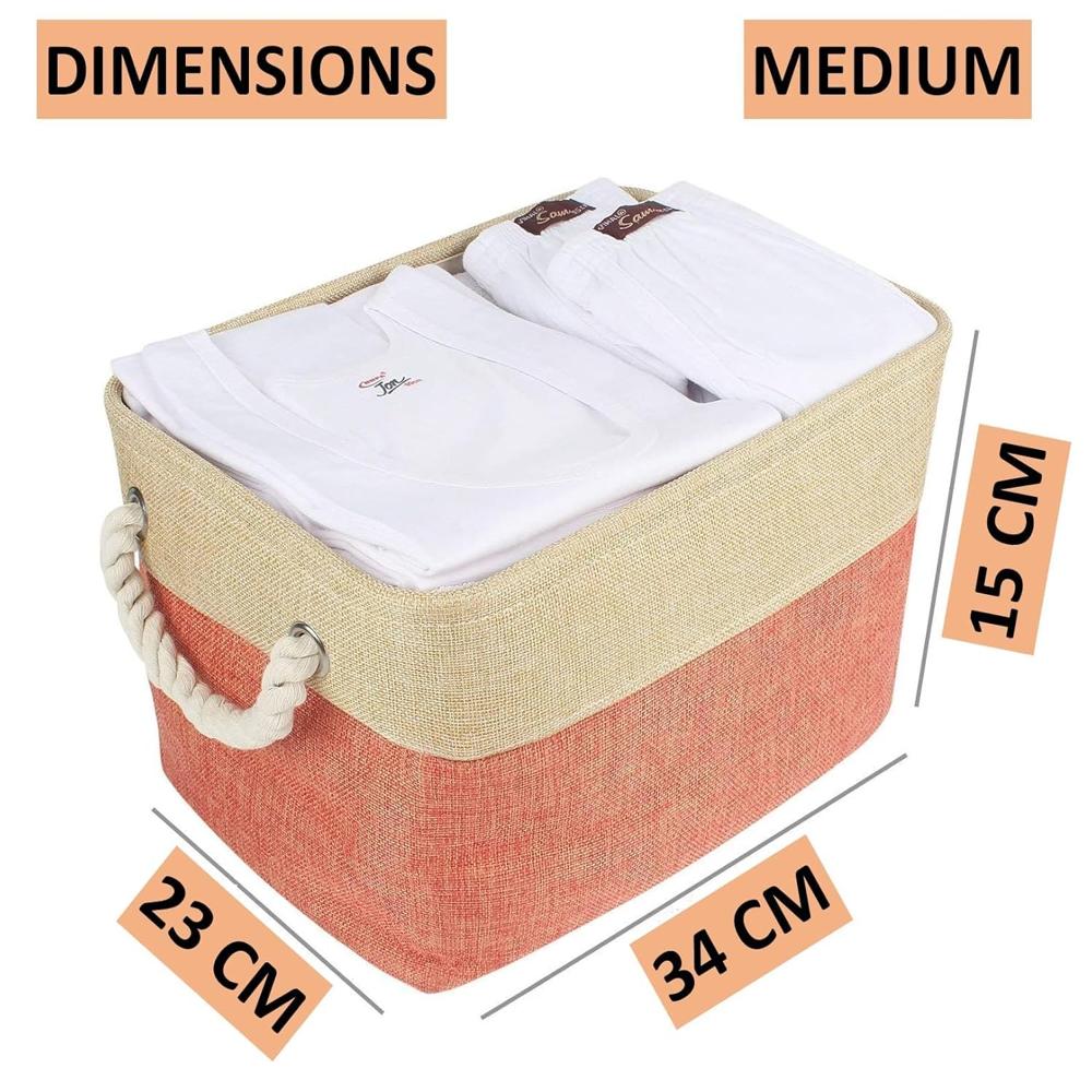 ECO-FRIENDLY CLOTH STORAGE BASKET