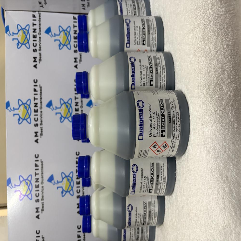 Universal Indicator Ph 4-11 500ml Qualigens - Application: Laboratory