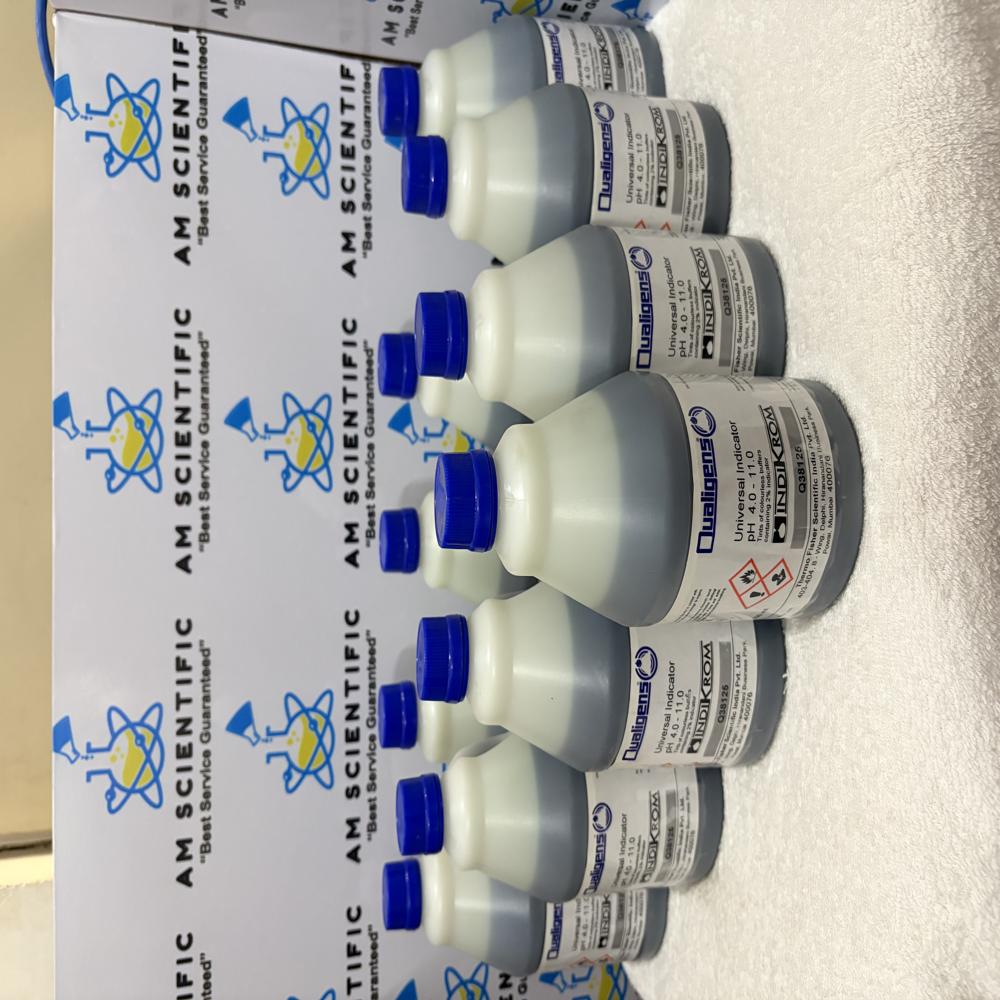 Universal Indicator Ph 4-11 500ml Qualigens - Application: Laboratory