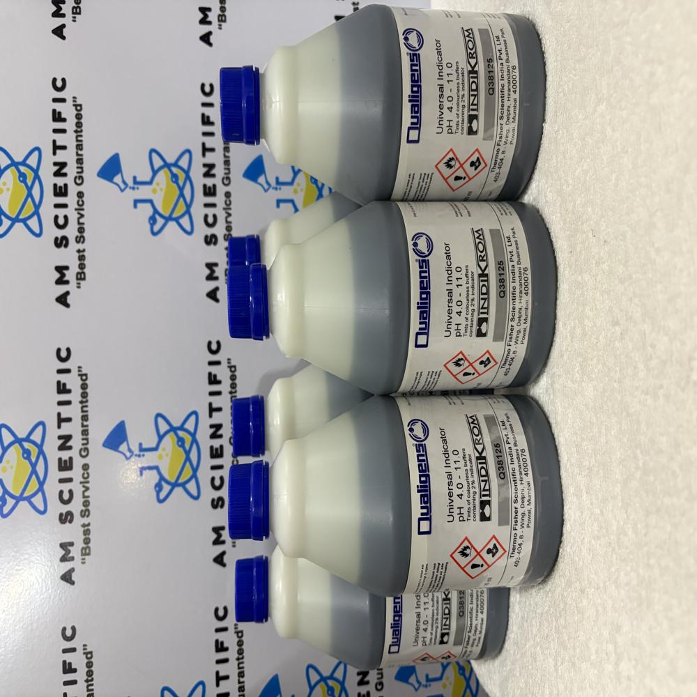 Universal Indicator Ph 4-11 500ml Qualigens - Application: Laboratory