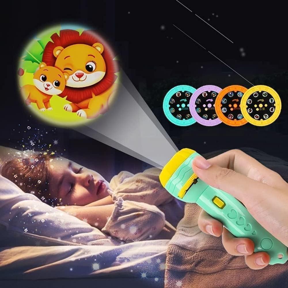 Mini Projector Flashlight Toy (3 Slide)