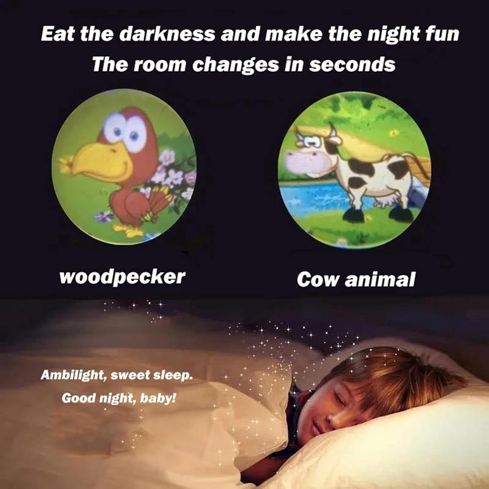 Mini Projector Flashlight Toy (3 Slide)