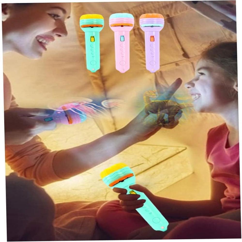 Mini Projector Flashlight Toy (3 Slide)