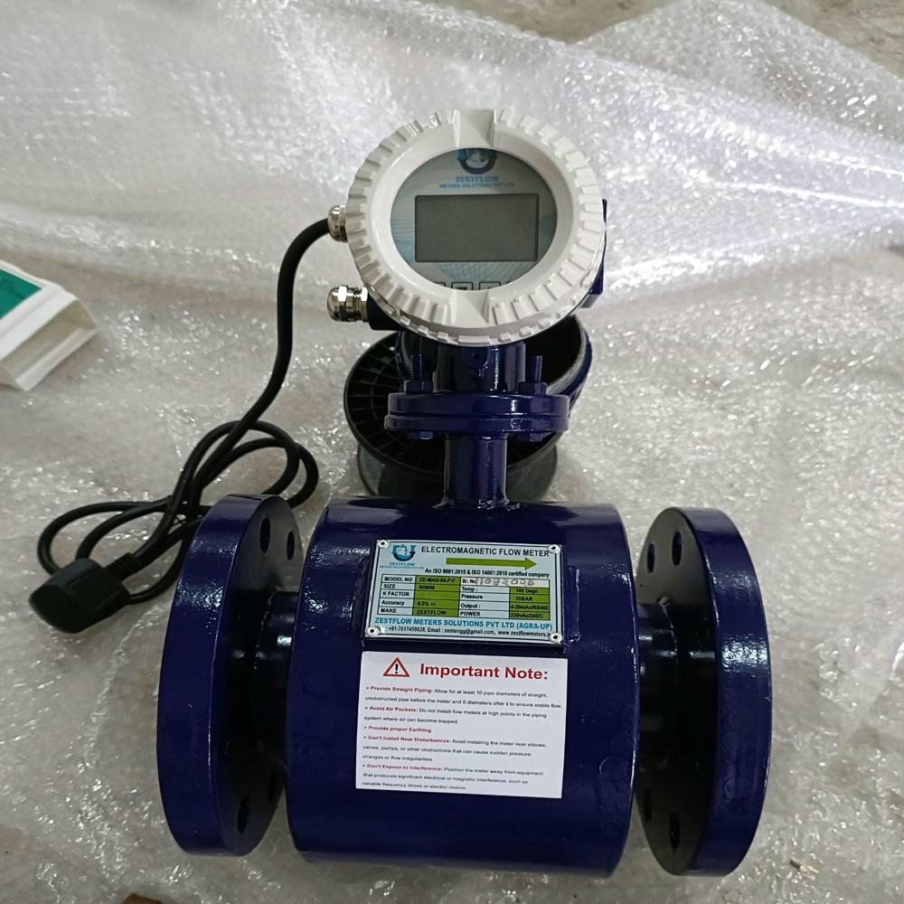 Best Electromagnetic Flow Meter - Accuracy: 05 %