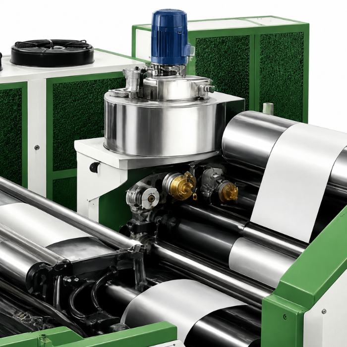 Paper Wax Coating Machine