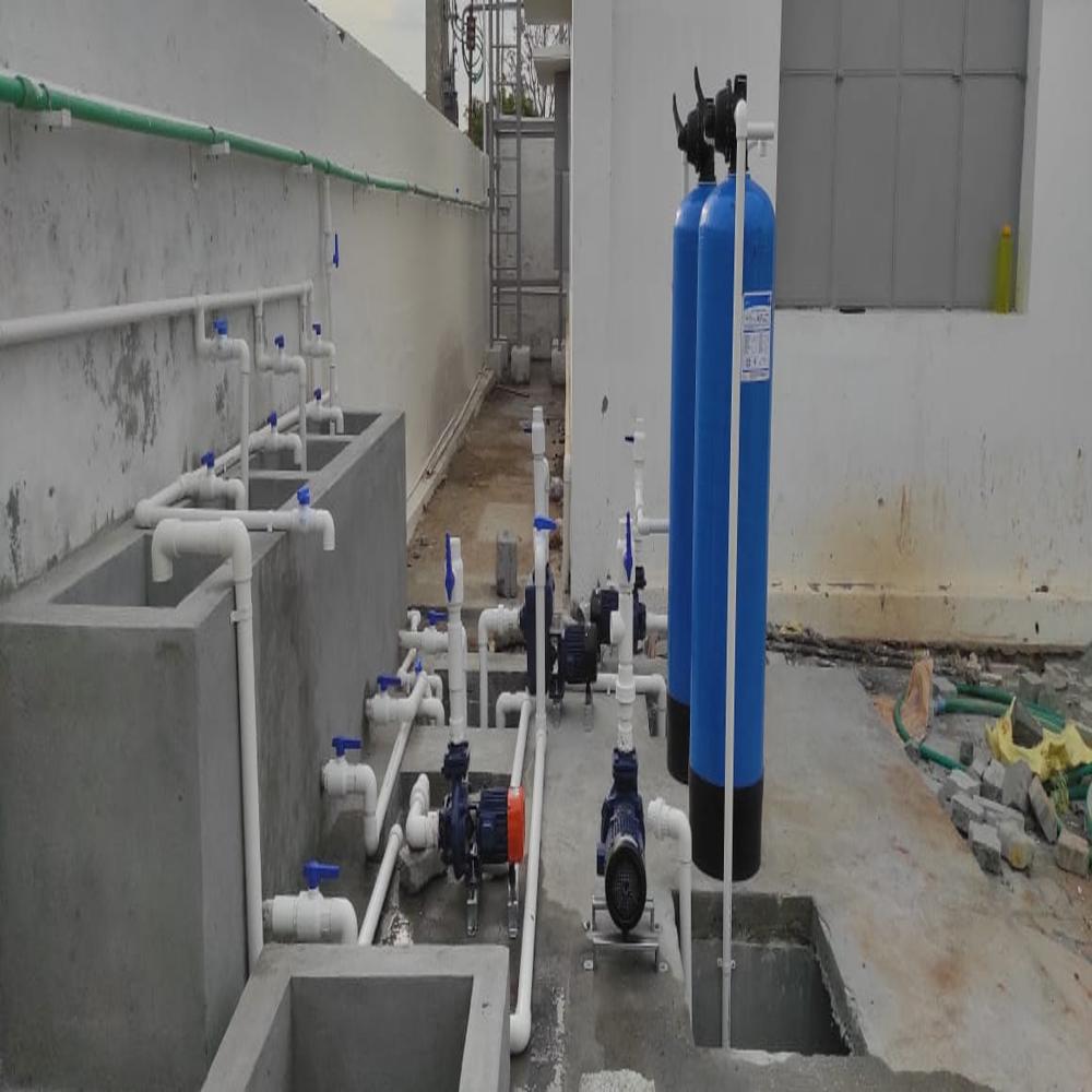 Construction Water Sewage Treatment Plant - Capacity Intel Flow Rate: 5 Kld To 500 Kld / Customized