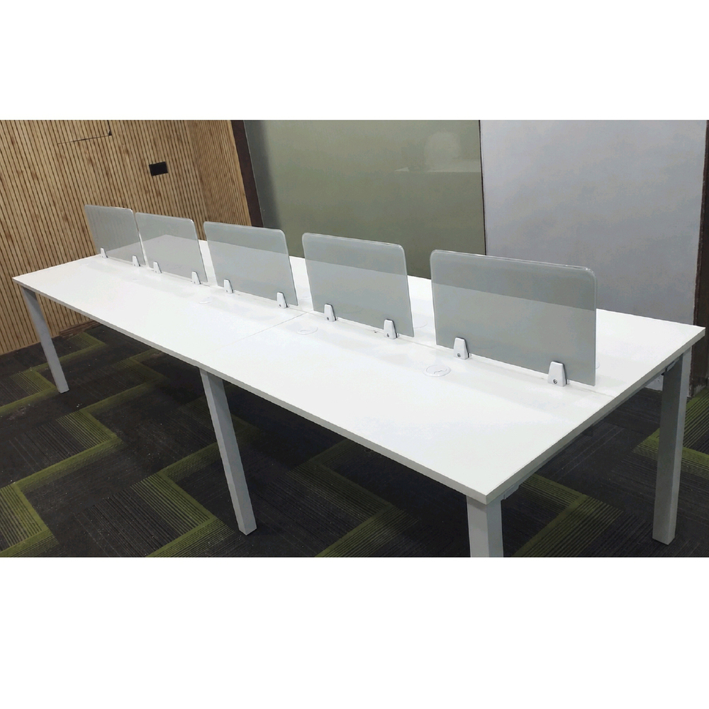 Modular 6 Seater Back To Back Office Workstation