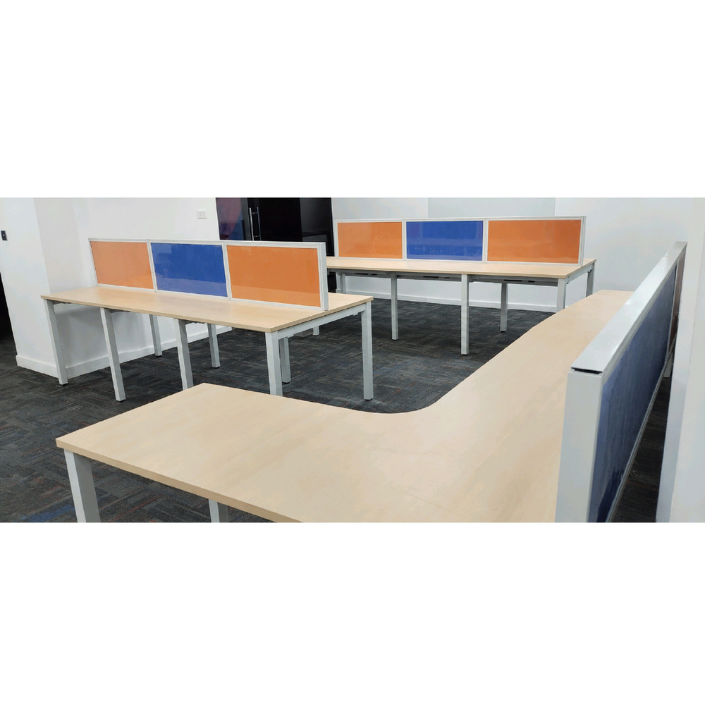 Back To Back Office Workstation With Screen