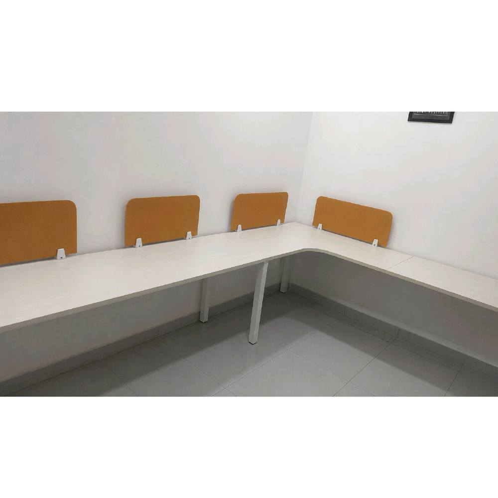 L Shape Linear Office Workstation