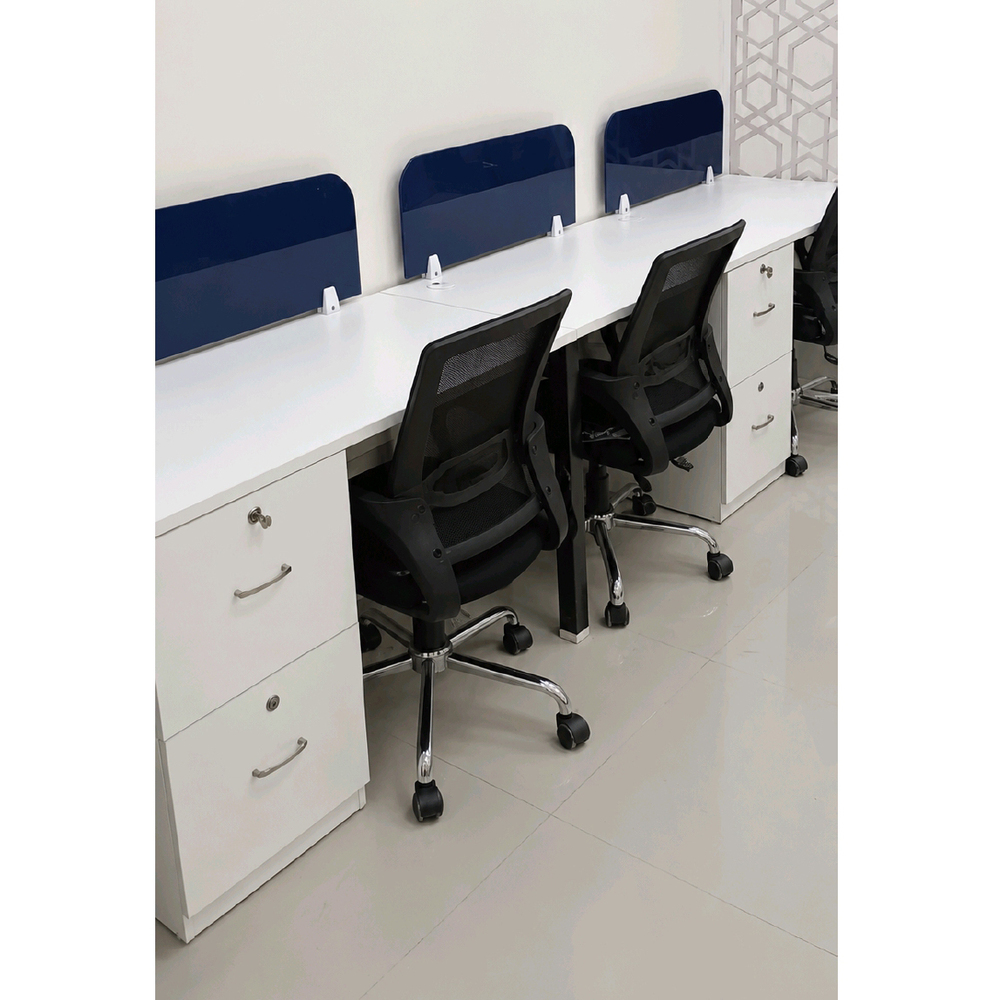 Modular Linear Office Workstation