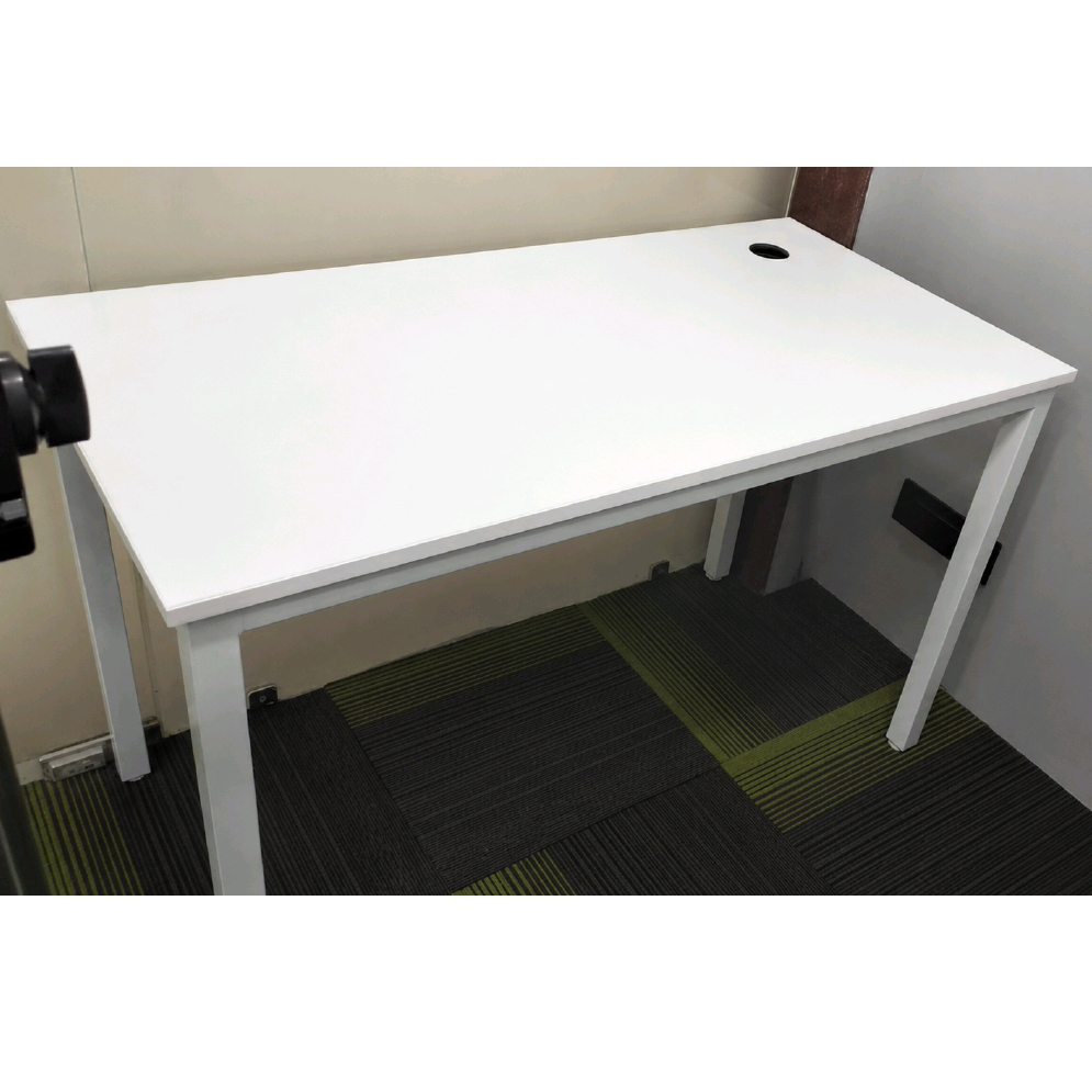White Office Accountant Table