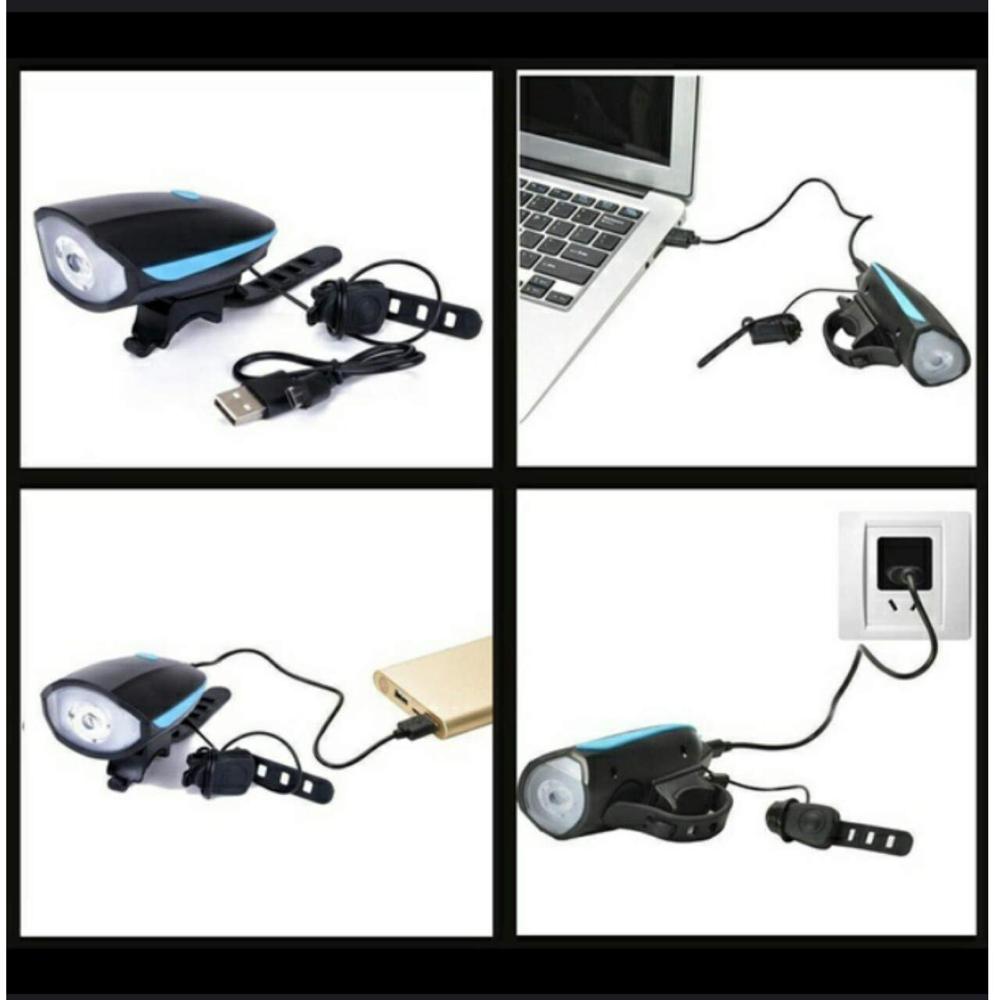 RECHARGEABLE BICYCLE LED LIGHT